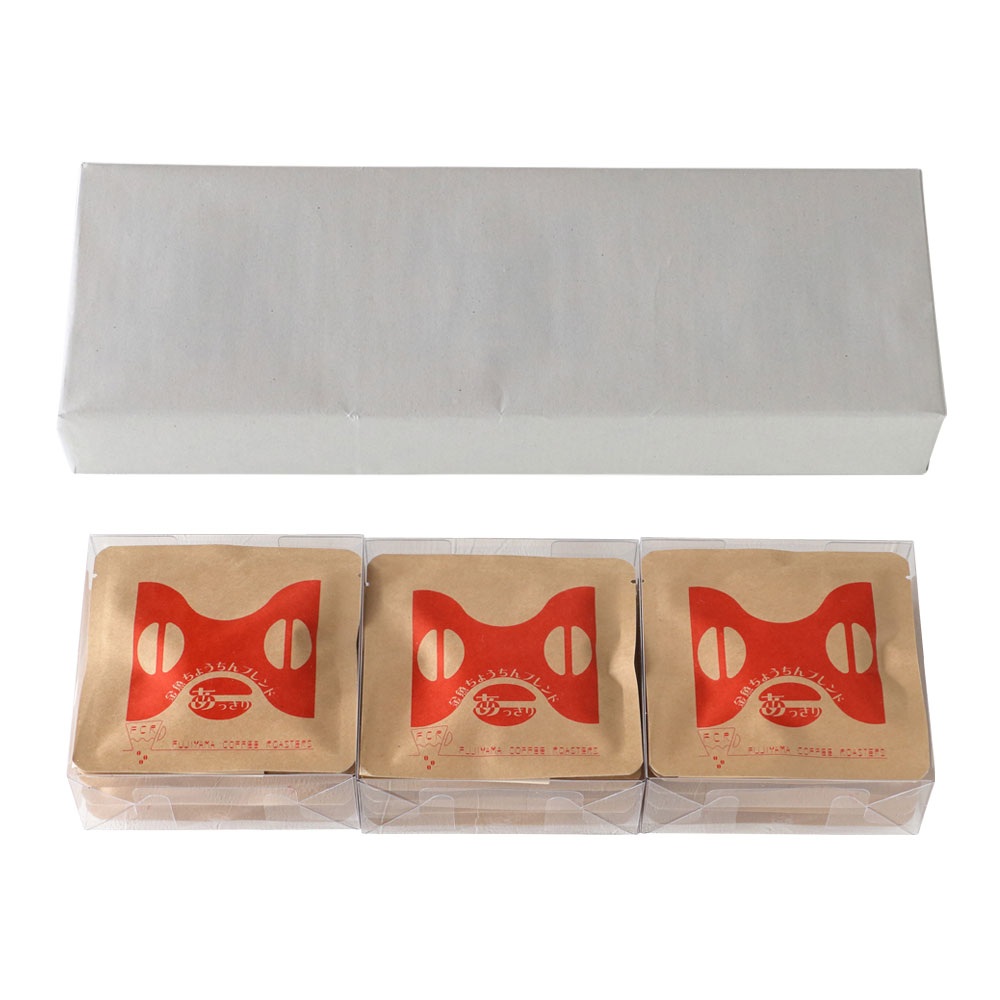 レギュラーコーヒー 金魚ちょうちんブレンド(あっさり) ドリップバッグ5個×3箱