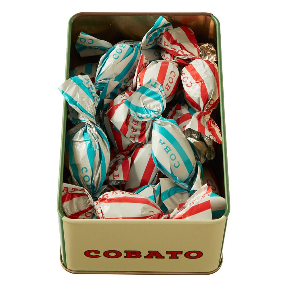 COBATOヴィンテージ缶 ピスタチオ＆いちご 2種