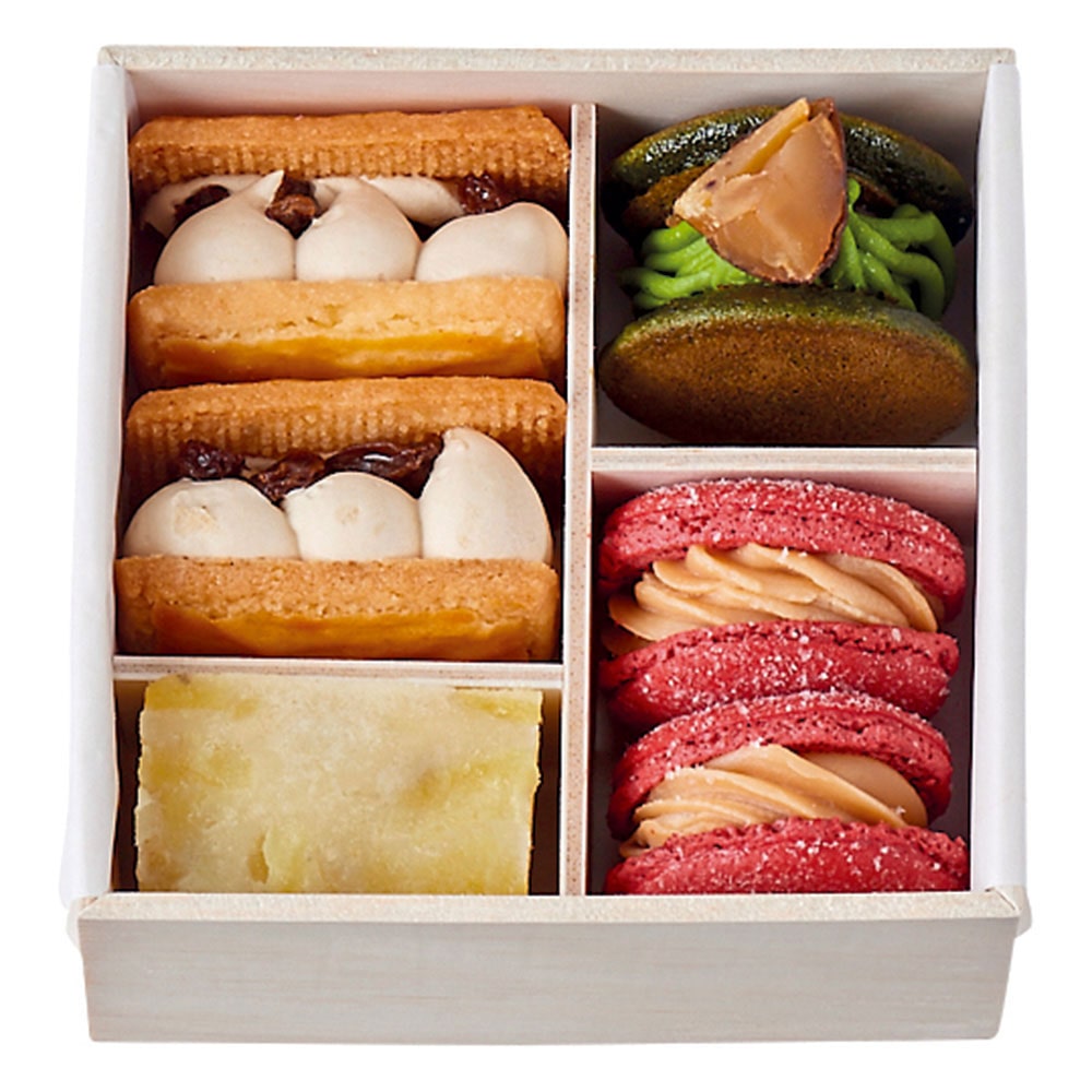 婦人画報限定】秋のお菓子一段重 4種6個: スイーツ・洋菓子 | スイーツ
