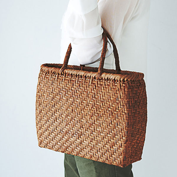 山ぶどう網代編み籠バッグ: ファッション雑貨・小物 | スイーツ 