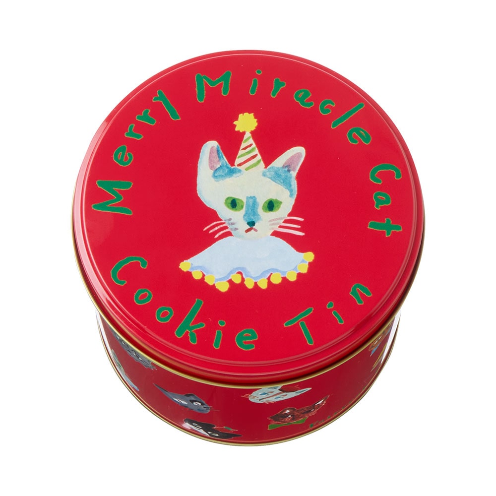 Merry Miracle Cat Cookie Tin _l̂NX}XlRNbL[ 615