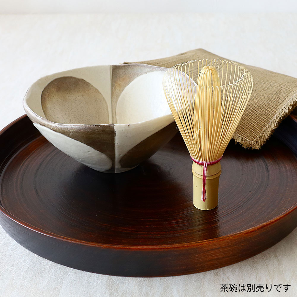 奈良のいろ茶筅「桃色」茶箱用