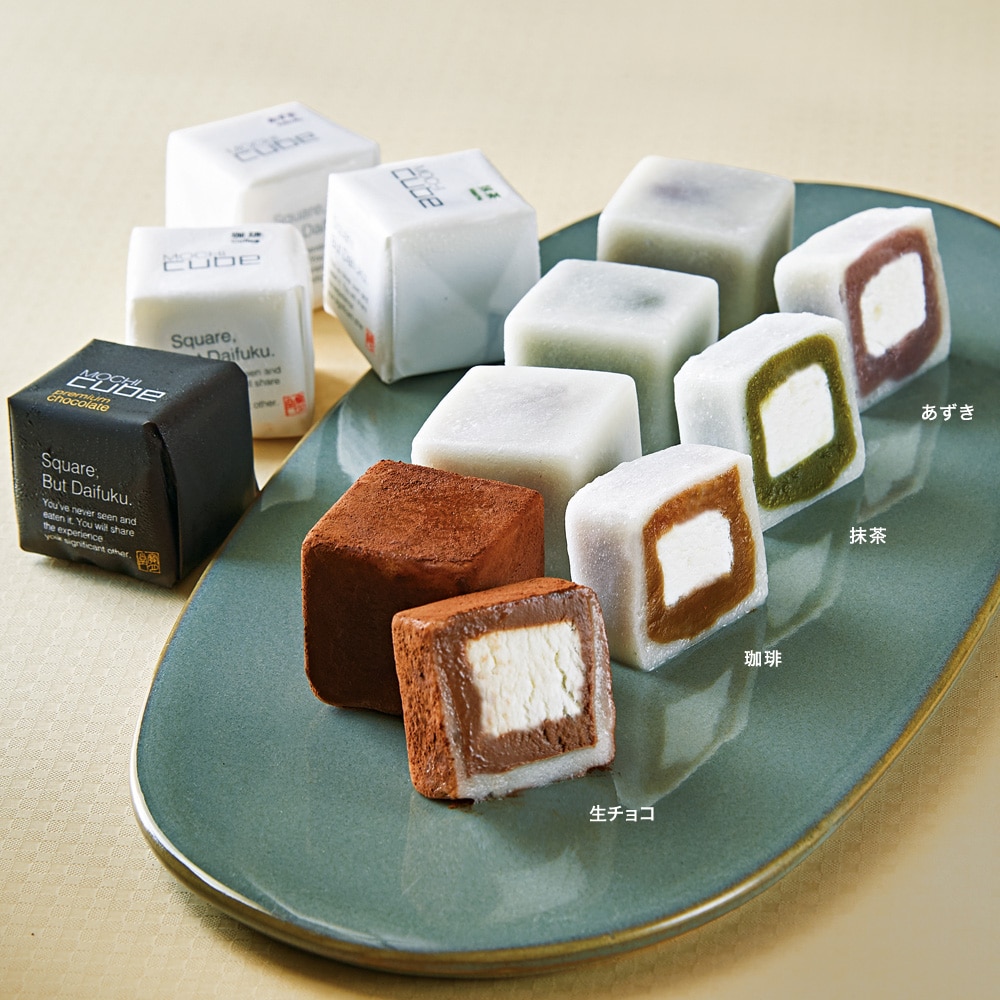 MOCHI cube 4種12個: 和菓子・和スイーツ | スイーツ・グルメ・ギフトの通販は【婦人画報のお取り寄せ】