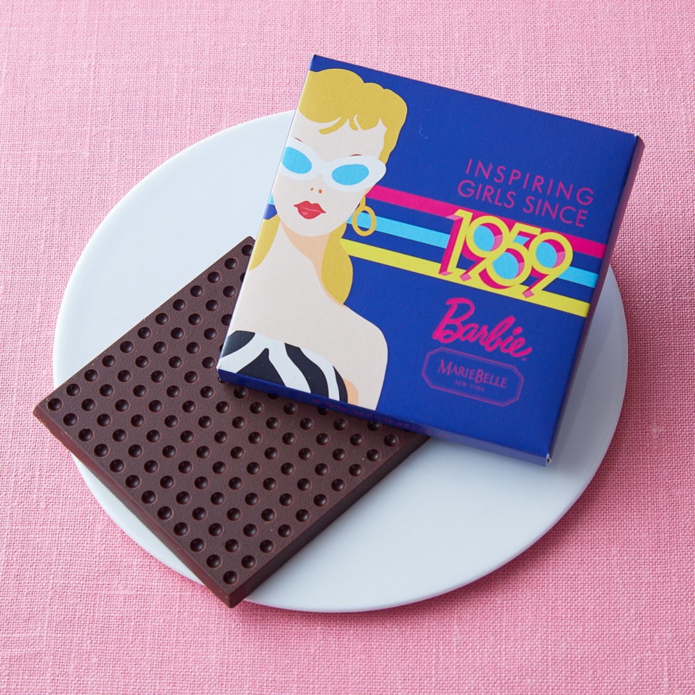 マリベル 60th Anniversary Barbie×Mariebelle Bar Chocolate（バーチョコレート）70％ダーク