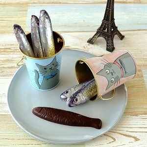 シャトルー・エ・サーディン　ミルク＆ダーク2個セット