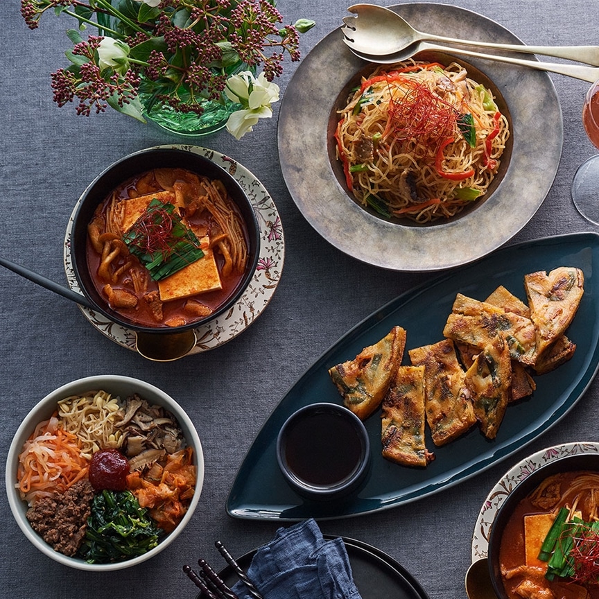 一流韓国料理店の様な味わいに感服!期間限定のお得な韓国料理セットが登場です